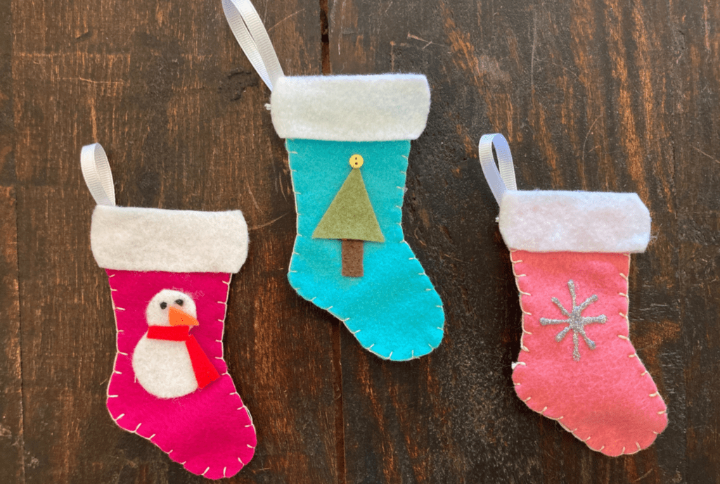 Mini Christmas stockings